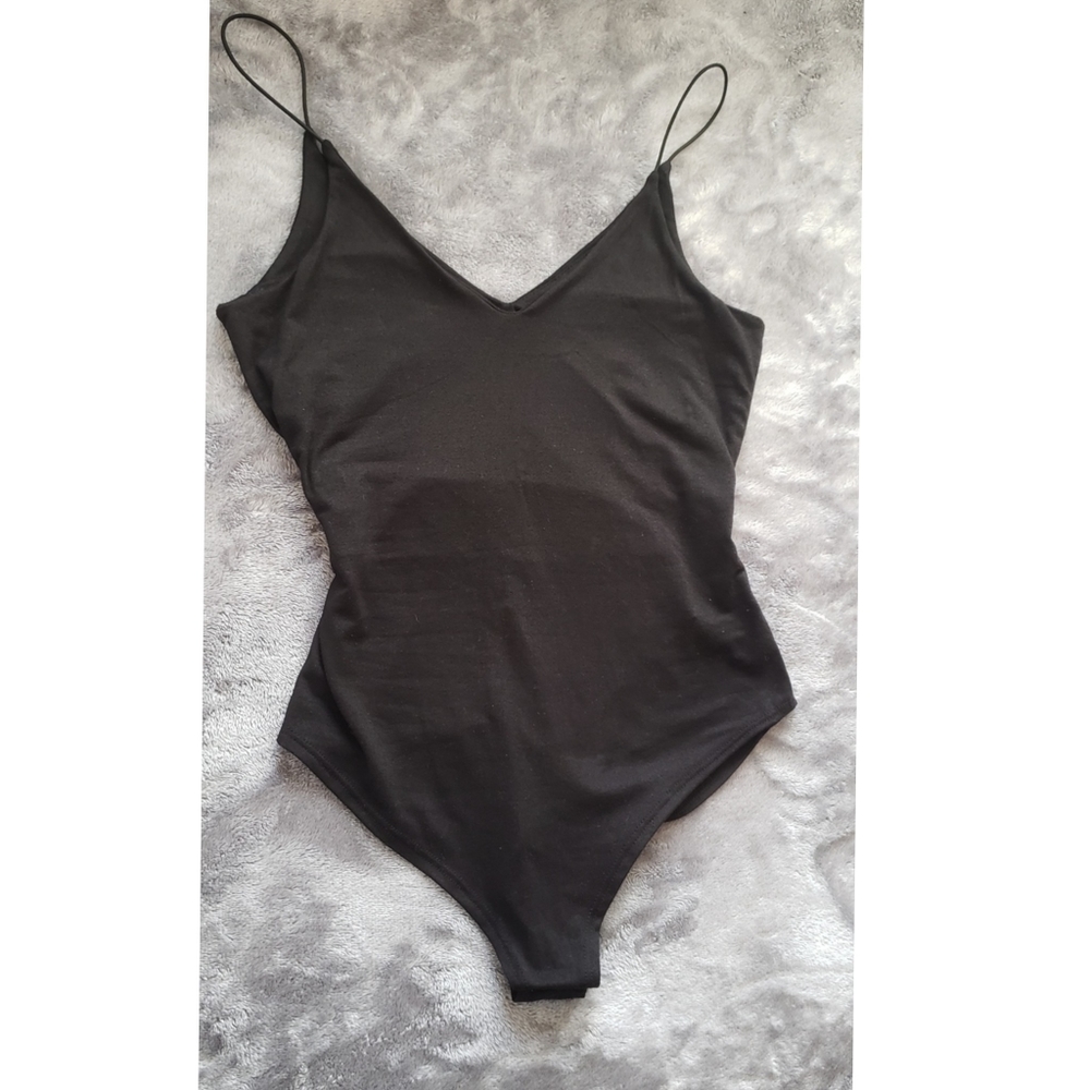 Deep V bodysuit